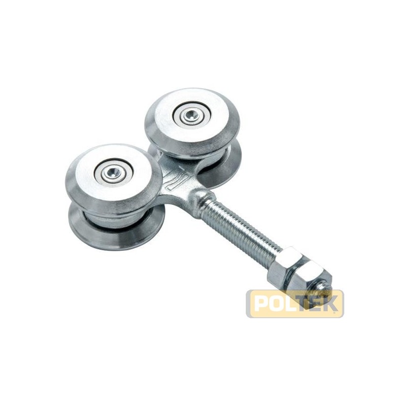 COMUNELLO SCORREVOLE 4 RUOTE C/CUSCINETTI mm 44