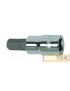 MUNDIAL CHIAVE A BUSSOLA 1/4" ESAGONO MASCHIO 8