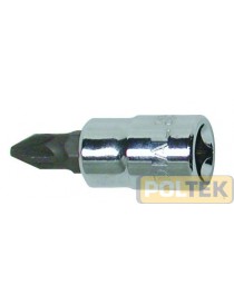 MUNDIAL CHIAVE A BUSSOLA 1/4" POZIDRIV 3