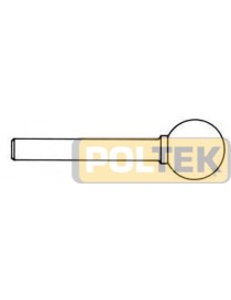 FRESA ROTATIVA KRINO HSS Z2 SFERA d. 6