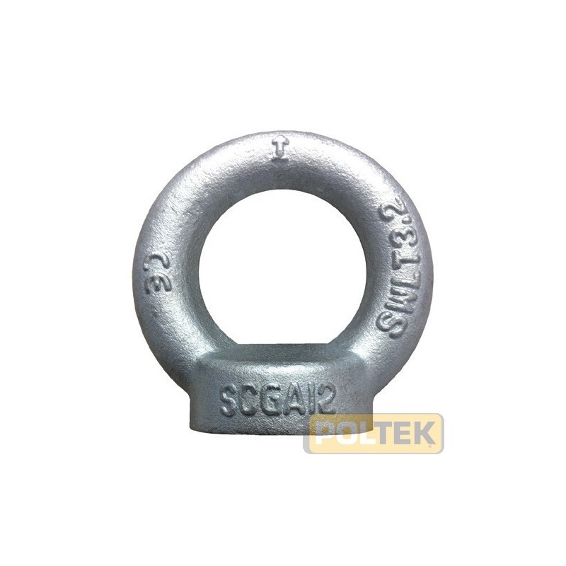 GOLFARE "CE" FEMMINA ZINCATO mm 18