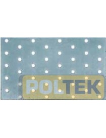 LASTRINA DIRITTA PESANTE FORATA sp. mm 2,5 mm 100x120