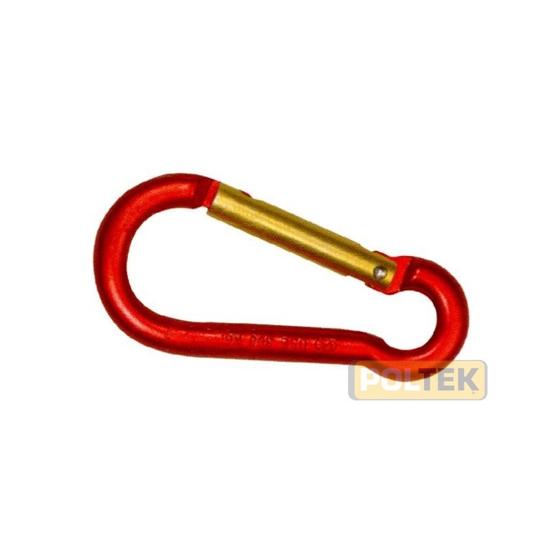 MOSCHETTONE POMPIERE ALL. mm 60 GIALLO