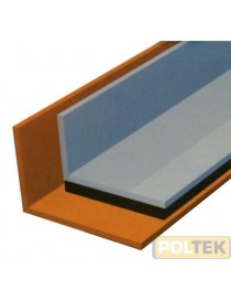 PROFILO ALL. ANGOLARE A L ml 2 ARGENTO mm 15x10x1