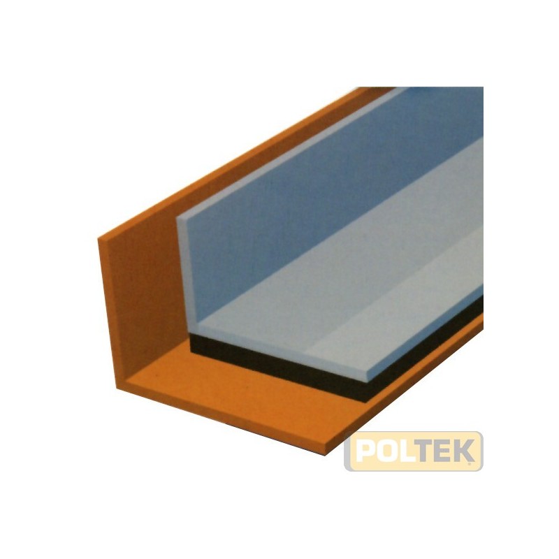 Barra da ml.2 in alluminio anodizzato