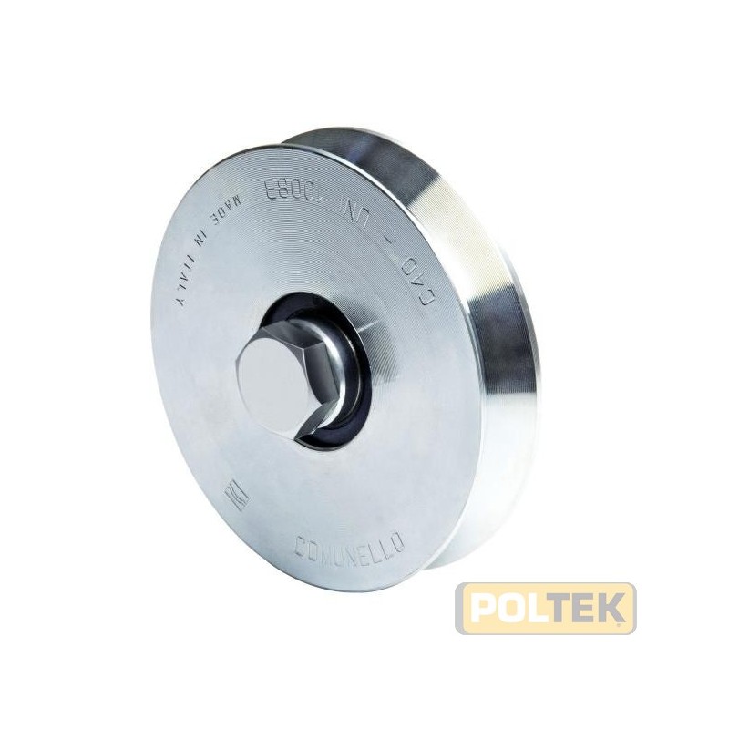 COMUNELLO RUOTA CANCELLO A V art.300 mm 100