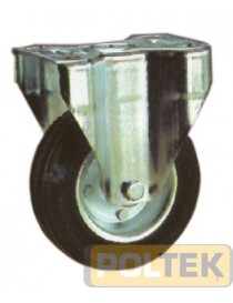 RUOTA CEBORA GOMMA FISSA EFBS mm 80