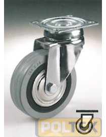 RUOTA CEBORA POLIMERO CON PIASTRA TBP mm 60 kg 60