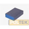 SPUGNA ABRASIVA SOFFICE 4 LATI mm 90x70x25 grana 100 FINE