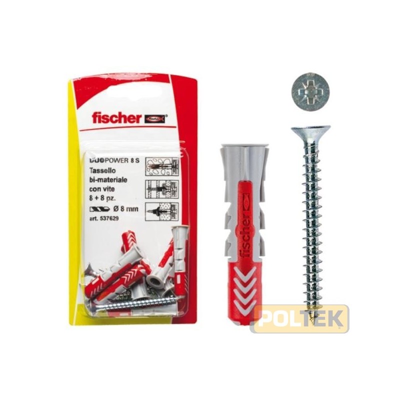 TASSELLO FISCHER BLISTER DUOPOWER S 8 K
