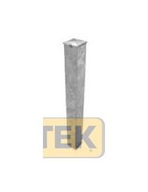 COLONNINA ZINCATA mm 100x100 cm 125