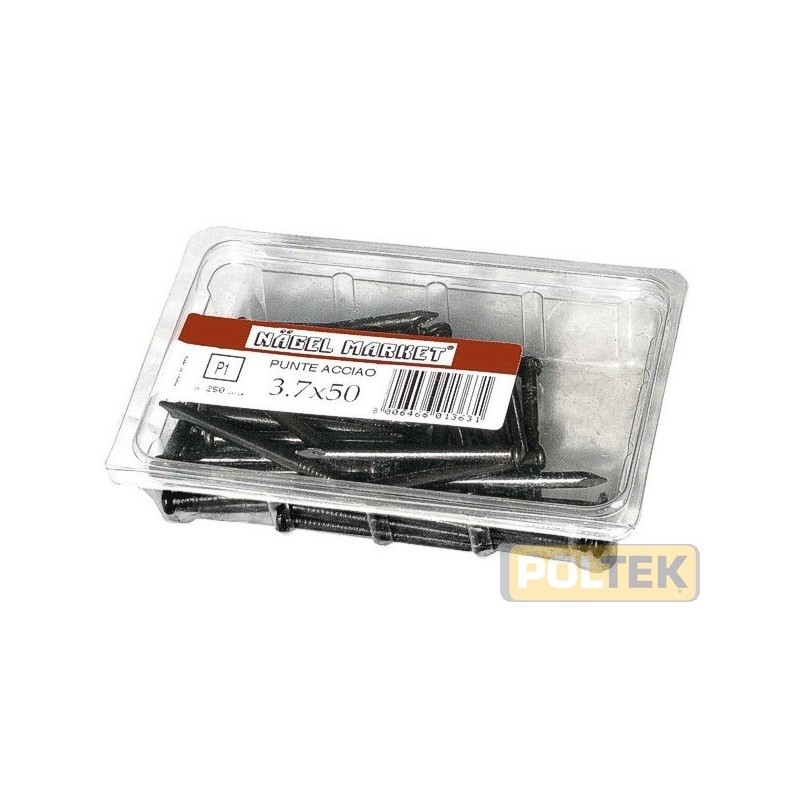 CHIODO ACCIAIO CONFEZIONE g 250 3,7x80