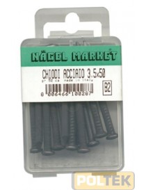 BUSTA g 50 CHIODI ACCIAIO 2x20