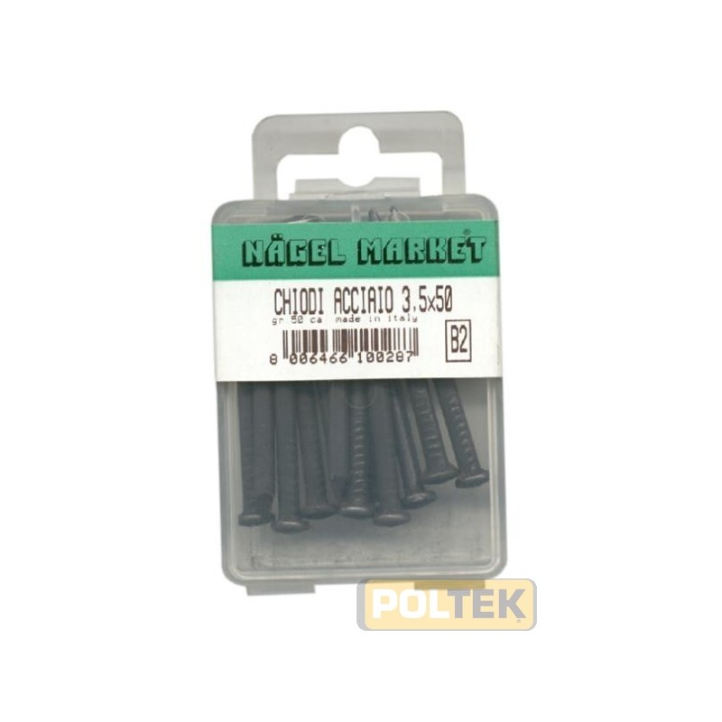 BUSTA g 50 CHIODI ACCIAIO 3,0x40