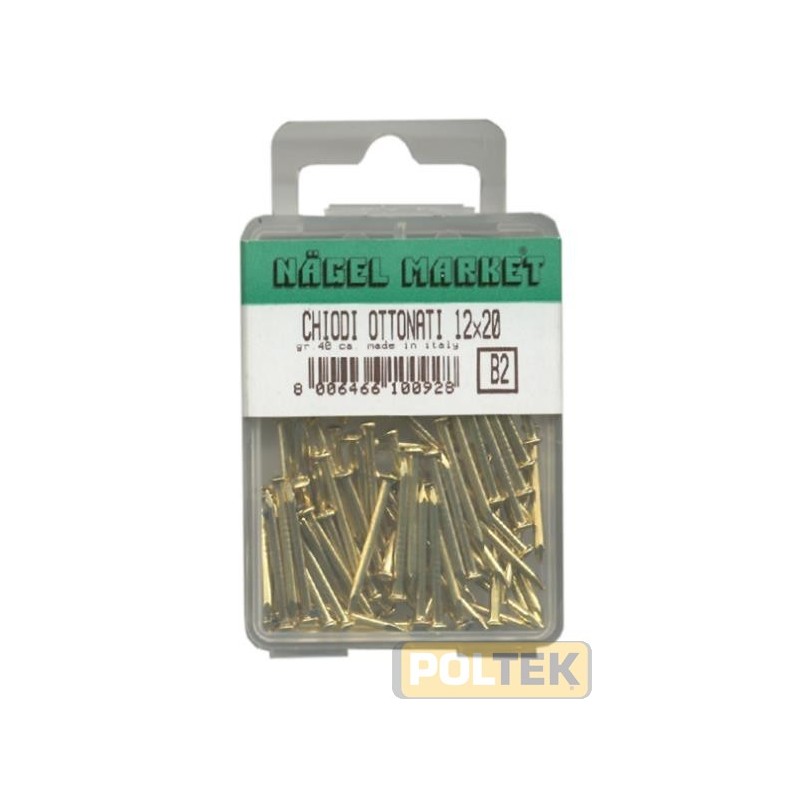 BUSTA g 50 CHIODI OTTONATI 10x12