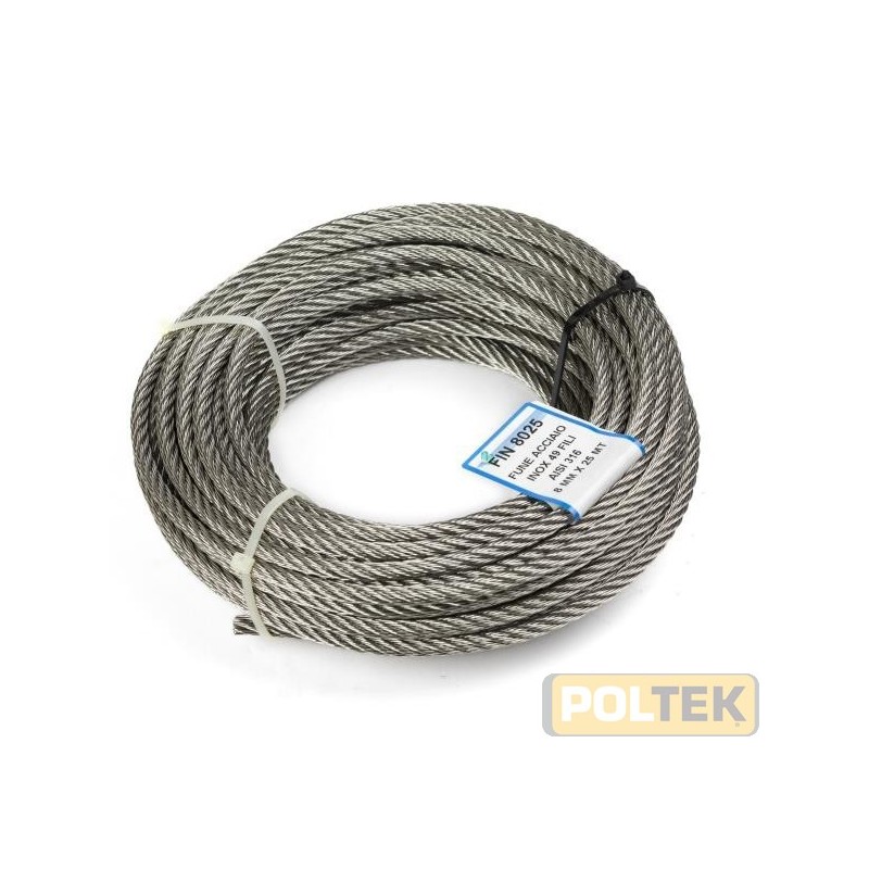 FUNE ACCIAIO INOX316 ml 10 d. 3