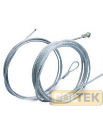 FUNE ACCIAIO ZINCATA BASCULANTE mm4 x 2,5mt ASOLA