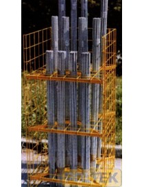 TONDINO ZINCATO mm.9 h. 130