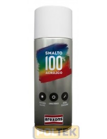 SMALTO AREXONS SPRAY 100% ACRIL. LUCIDO ml 400 BIANCO