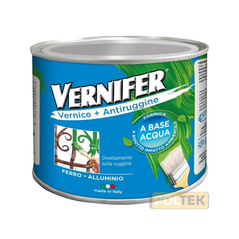 VERNIFER BASE ACQUA è uno speciale smalto acrilico all'acqua che grazie alla sua particolare formulazione conferisce al manufat