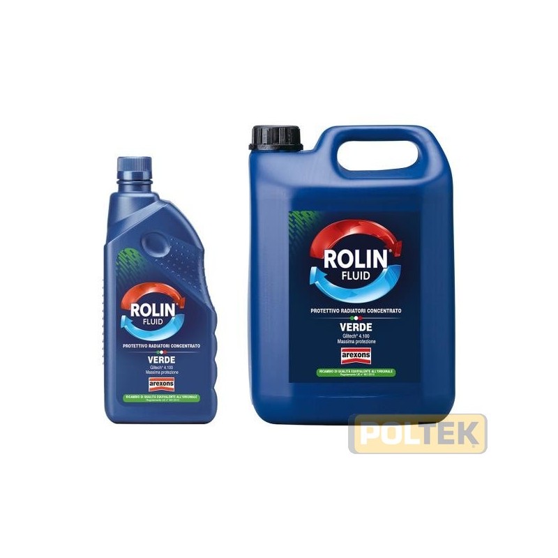 Liquido concentrato pluristagionale per radiatori, ad azione protettiva, antigelo e antiebollizione. Può essere utilizzato anch