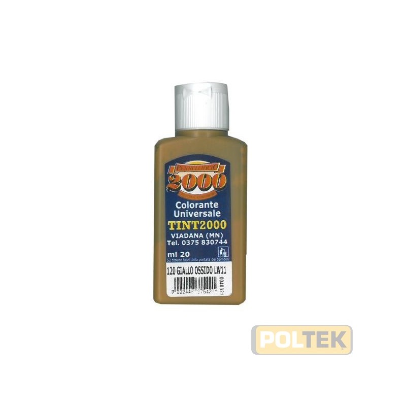 Colorante concentrato universale per prodotti base acqua e base solvente.