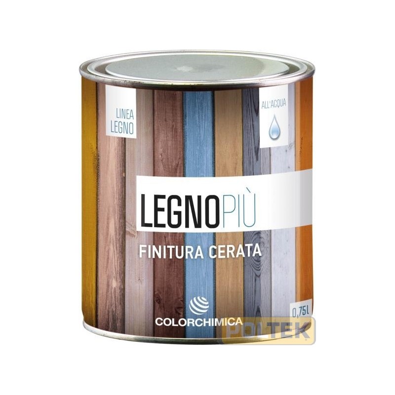 COLORCHIMICA FINITURA LEGNOPIU' ACQUA CERATO QUERCIA ml 750