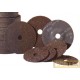 Disco fibrato al corindone, indicato per smerigliare ed aspotare ruggine ed incrostazioni.