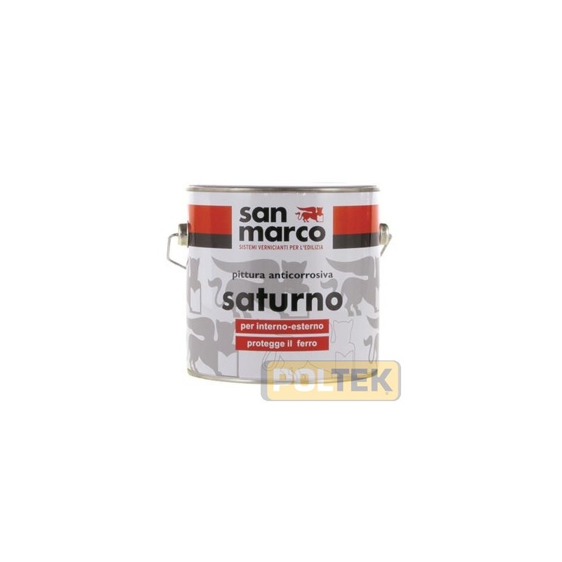 SANMARCO SATURNO ANTIRUGGINE ARANCIO MINIO 0,5 l