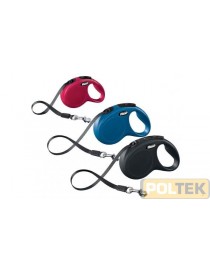 GUINZAGLIO FLEXI NEW CLASSIC FETTUCCIA tg S 5mt BLU