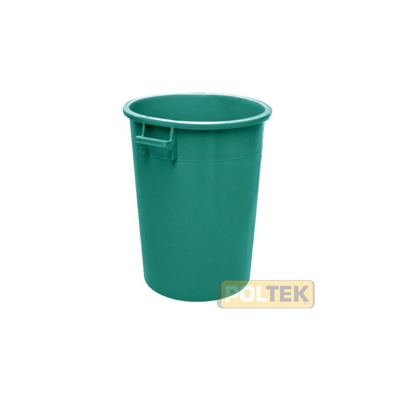 BIDONE IMMONDIZIA INDUSTRIALE VERDE lt 100