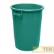 BIDONE IMMONDIZIA INDUSTRIALE VERDE lt 75