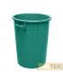 BIDONE IMMONDIZIA INDUSTRIALE VERDE lt 75