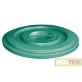 COPERCHIO BIDONE IMMONDIZIA INDUSTRIALE lt 150