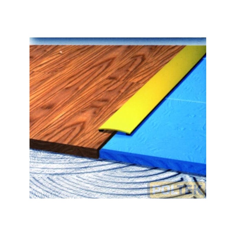 Il PROSOL è un profilo forato in ottone che consente di raccordare in modo continuo e senza gradini pavimentazioni adiacenti ch