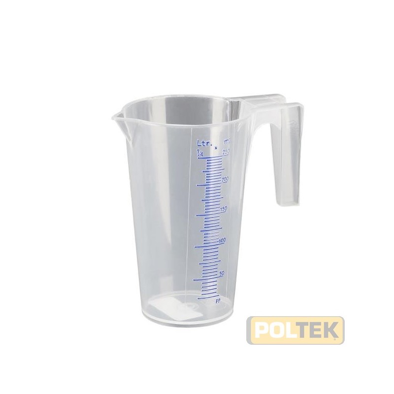 CARAFFA TRASPARENTE GRADUATA PRESSOL lt 0,25