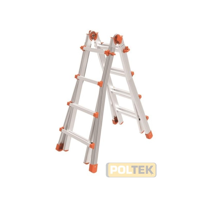 SCALA ALLUM. MARCHETTI ALLUNG. SQUADRA44 mt 4 pioli 8+8