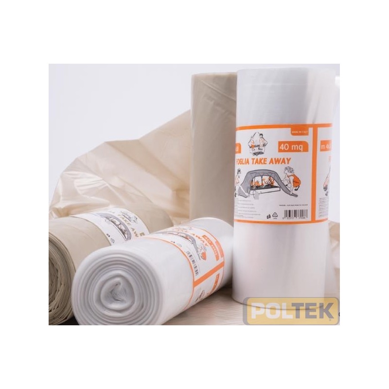 FOGLIA EDILIZIA LDPE TRASPARENTE 80 ?m mt 2x20