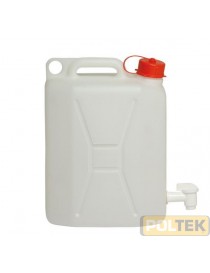 TANICA IN PLASTICA CON RUBINETTO lt 10
