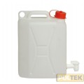TANICA IN PLASTICA CON RUBINETTO lt 10