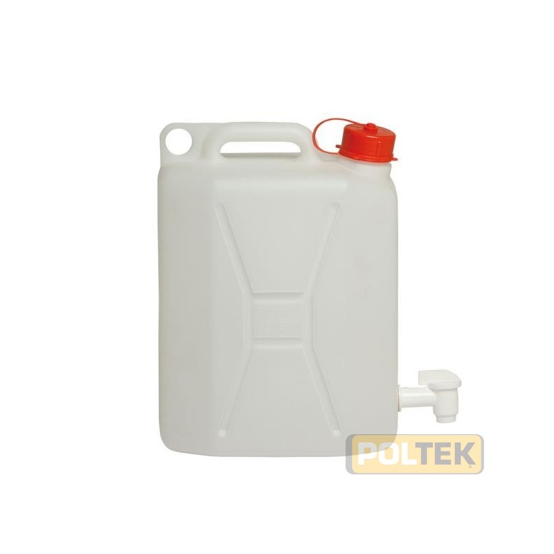 TANICA IN PLASTICA CON RUBINETTO lt 10