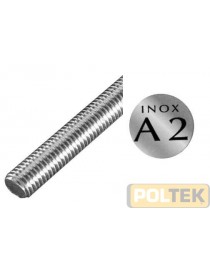 BARRA FILETTATA ACCIAIO INOX A2 DIN975 d. 3MA