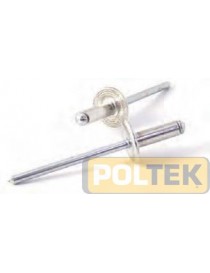 RIVETTO ALLUMINIO TESTA LARGA 4,8x10 K16