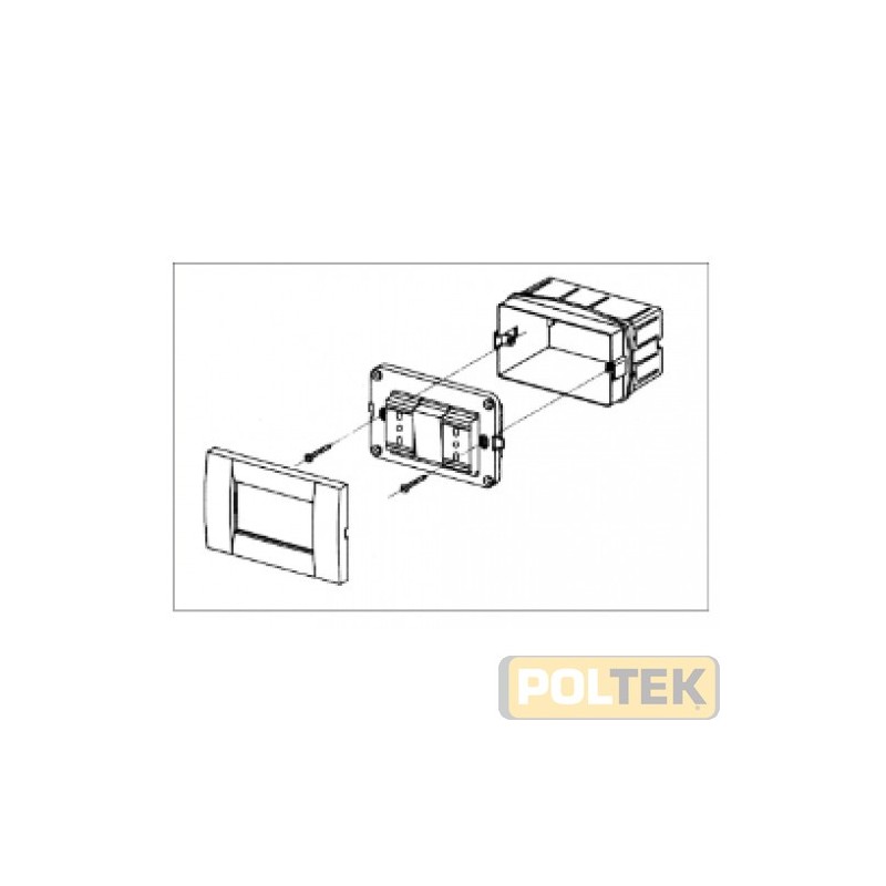 VITE PER SCATOLE INCASSO 3,3x70 mm