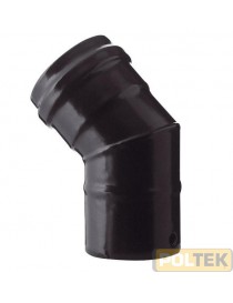 GOMITO NERO OPACO SAVE 1,2mm 45° d. 8