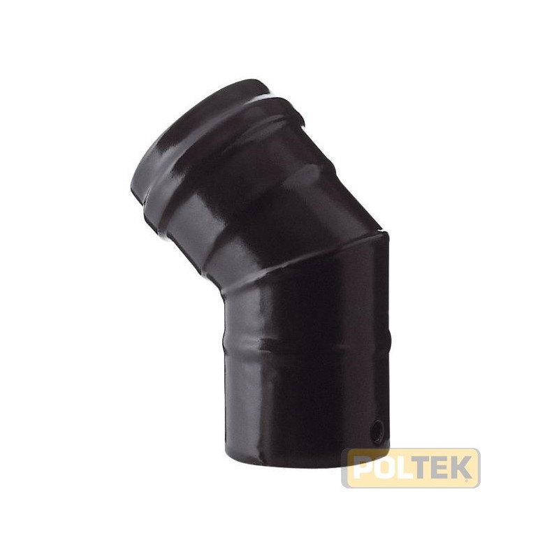 GOMITO NERO OPACO SAVE 1,2mm 45° d. 8