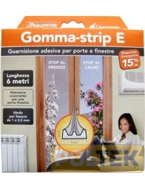 PARAFREDDO GOMMA STRIP E BIANCO mm 9x4 mt 6