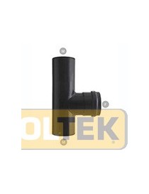 RACCORDO NERO OPACO A T M/F SAVE d. 8