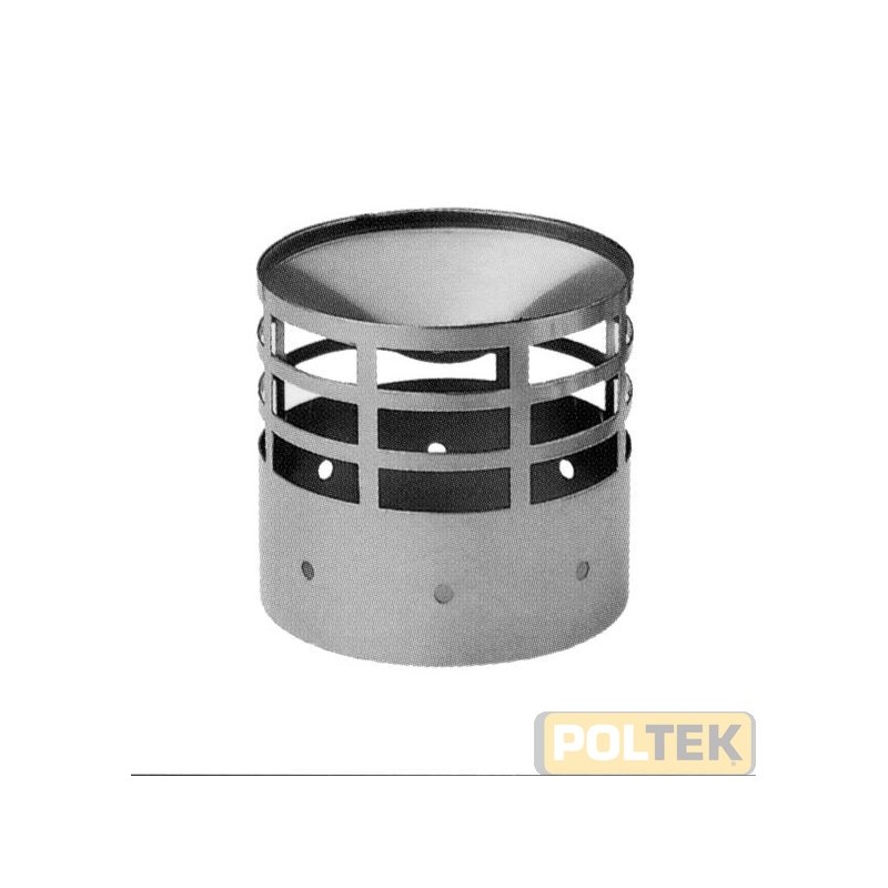 TERMINALE DI SCARICO INOX SAVE cm 8