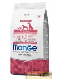 Monge Natural Superpremium All breeds Adult Monoprotein* Trota con riso e patate è un alimento completo per cani adulti di tutt